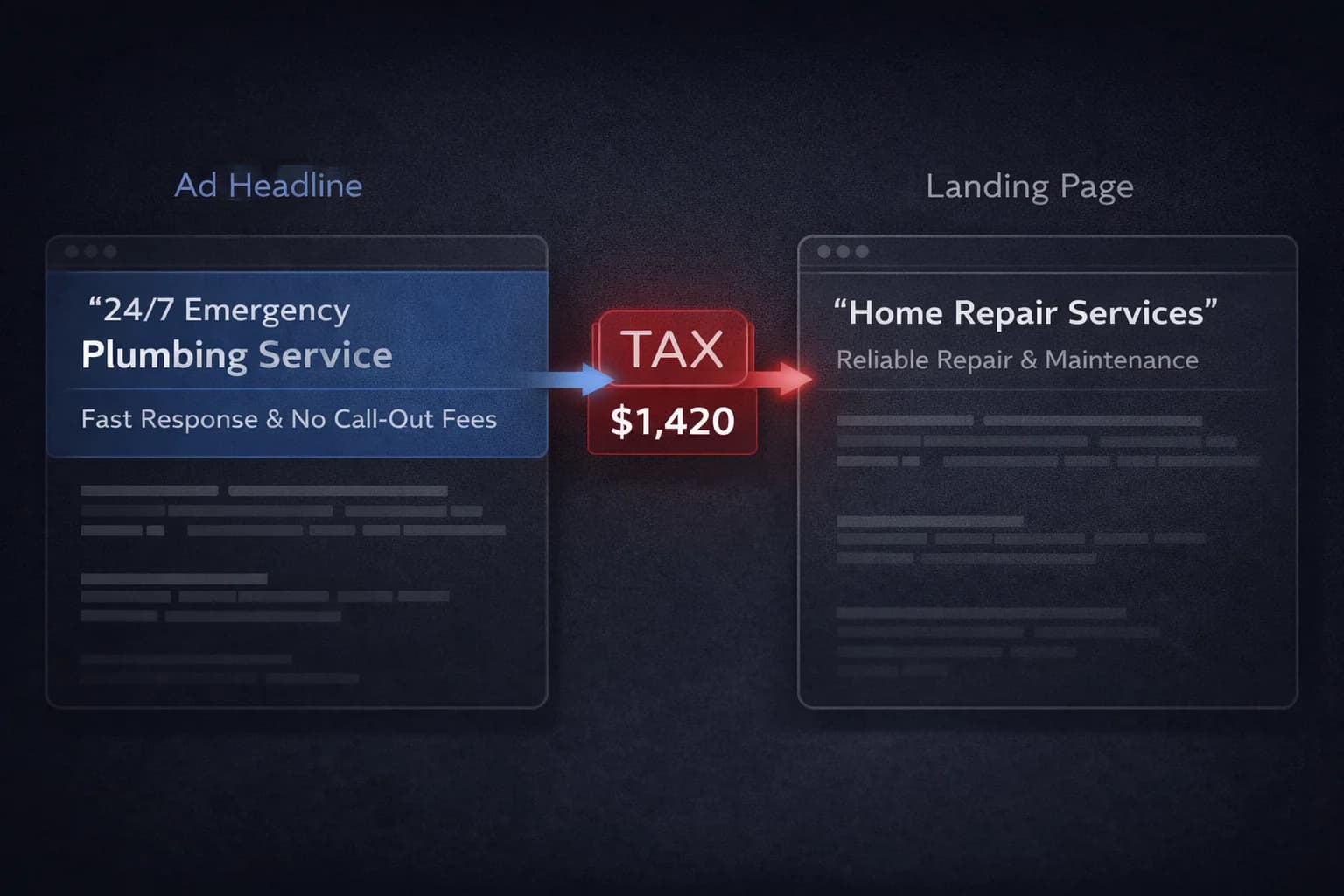 The Alignment Tax: Why High-Spend Google Ads Campaigns Fail at the Post-Click Frontier