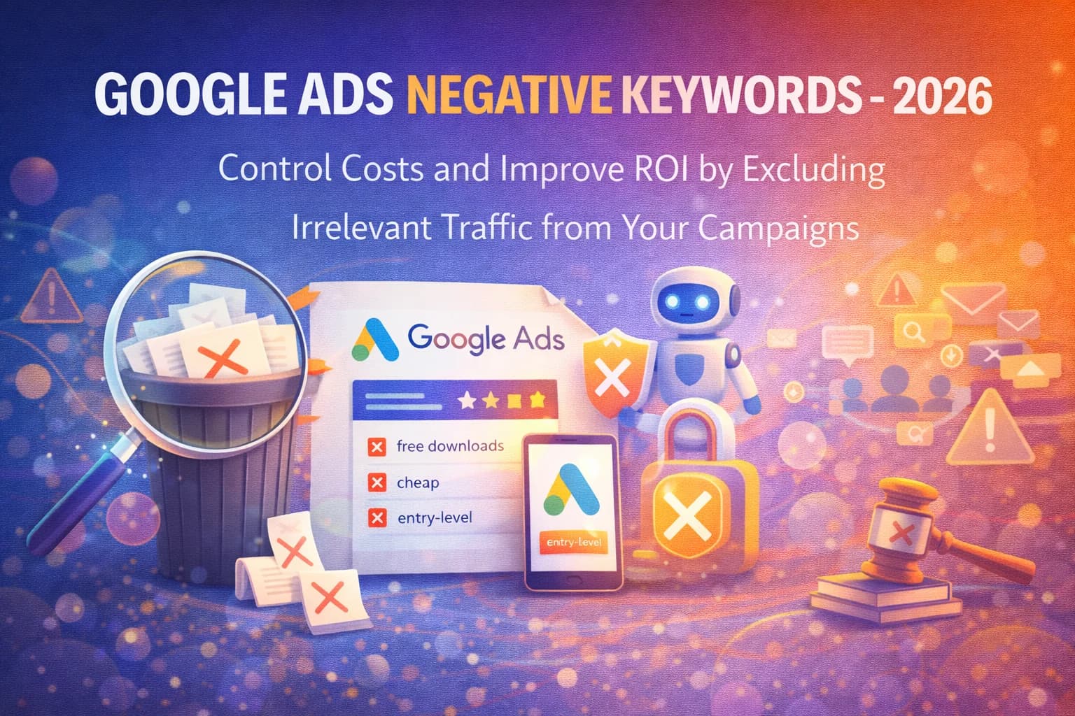 Negative Keywords in Google Ads: The Strategy That Cuts Waste and Sharpens Every Campaign
