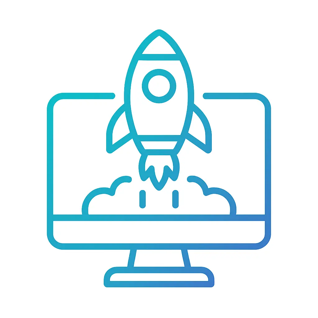 Your site goes live in minutes
