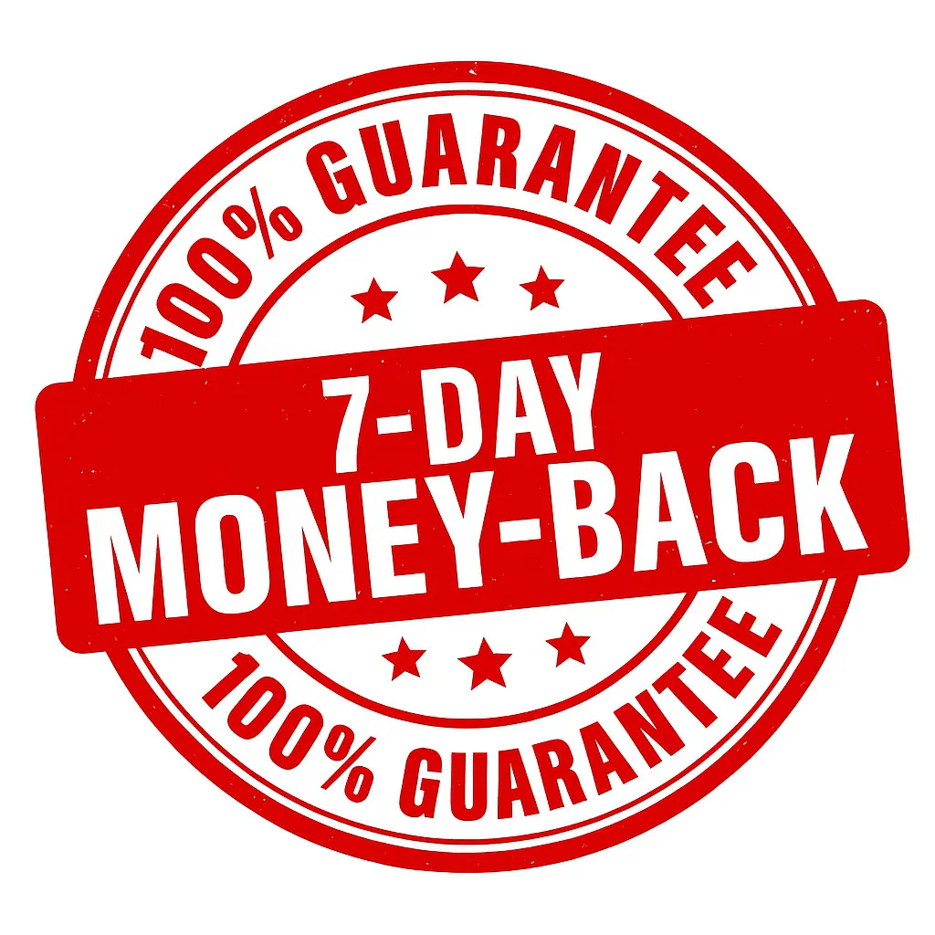 7-Day Money-Back Guarantee